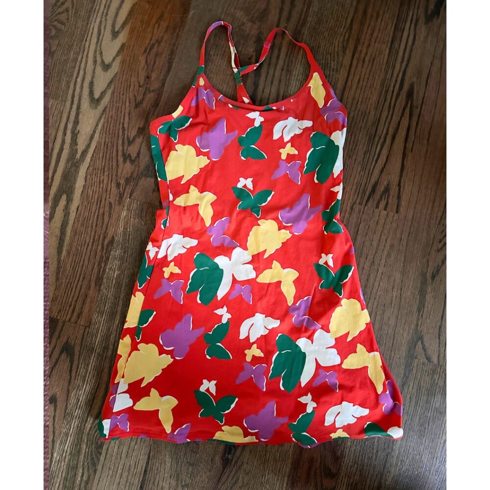 Outdoor Voices Exercise Dress - Butterfly pattern